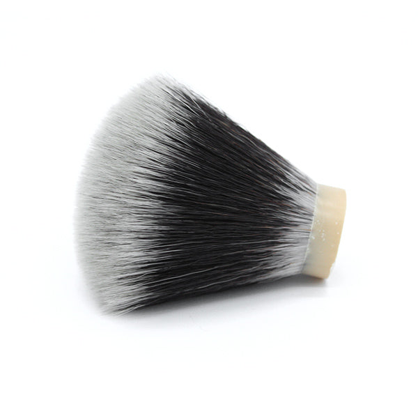 24mm 2BED Synthetic Knot Shaving Brush - Premium Soft Bristles for Men's Wet Shaving, Beard Grooming & Facial Care - Perfect for Home, Barber Shop & Travel Use