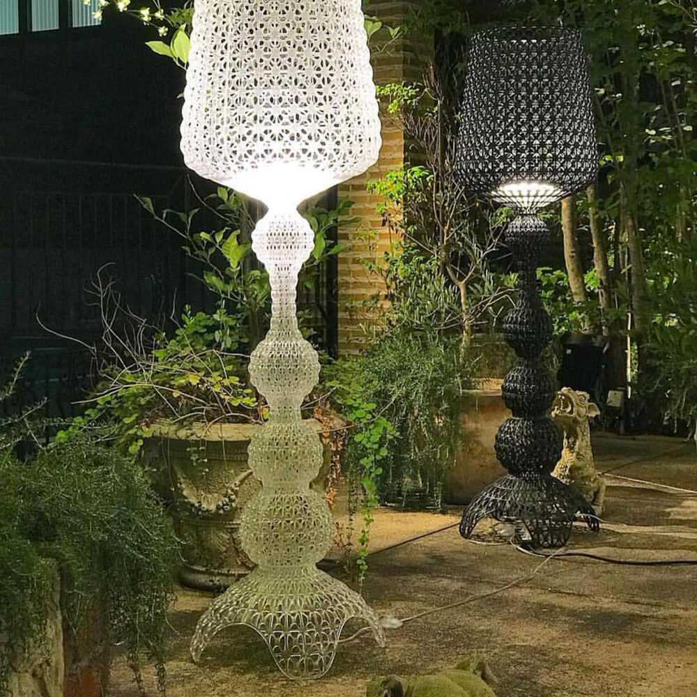 Modern Kabuki Floor Lamp with Adjustable Height - Elegant Home Decor for Living Room, Bedroom & Office - Soft Ambient Lighting for Relaxation & Reading