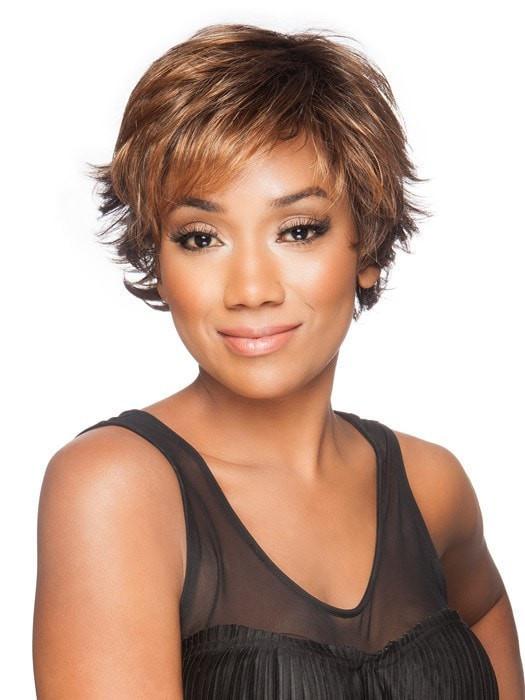 Stylish Synthetic Wig with Mono Crown for Women - Perfect for Cosplay, Parties & Everyday Wear | Natural-Looking & Comfortable
