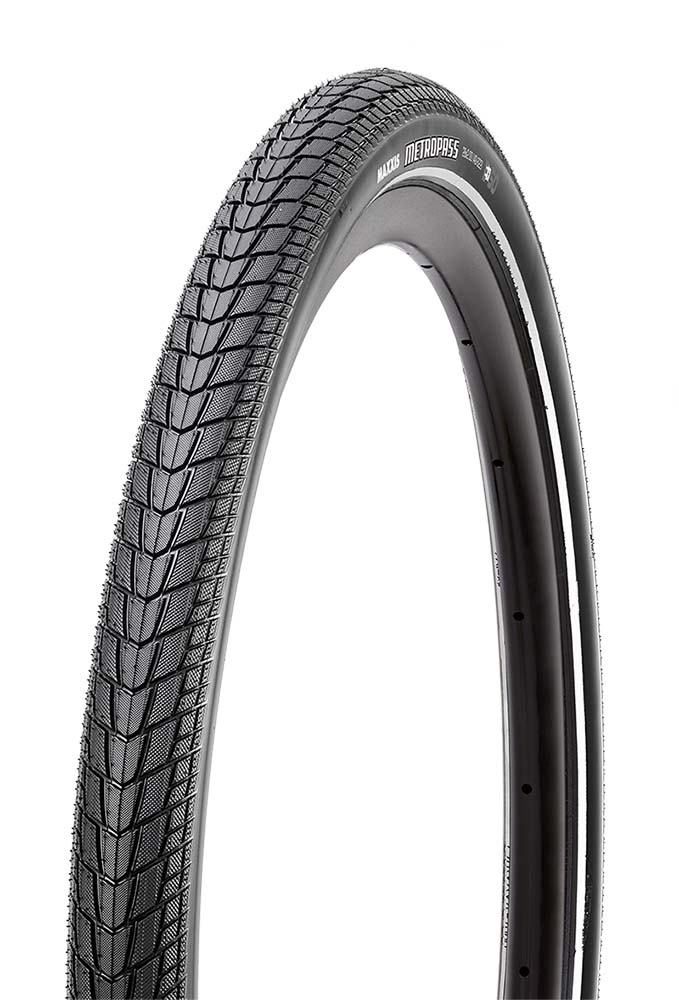 Maxxis 28/700c Metropass Bike Tire - Durable Urban Commuter Tire for Road Bikes, Hybrid Bikes & City Cycling - Perfect for Daily Commutes, Fitness Riding & Smooth Pavement Performance