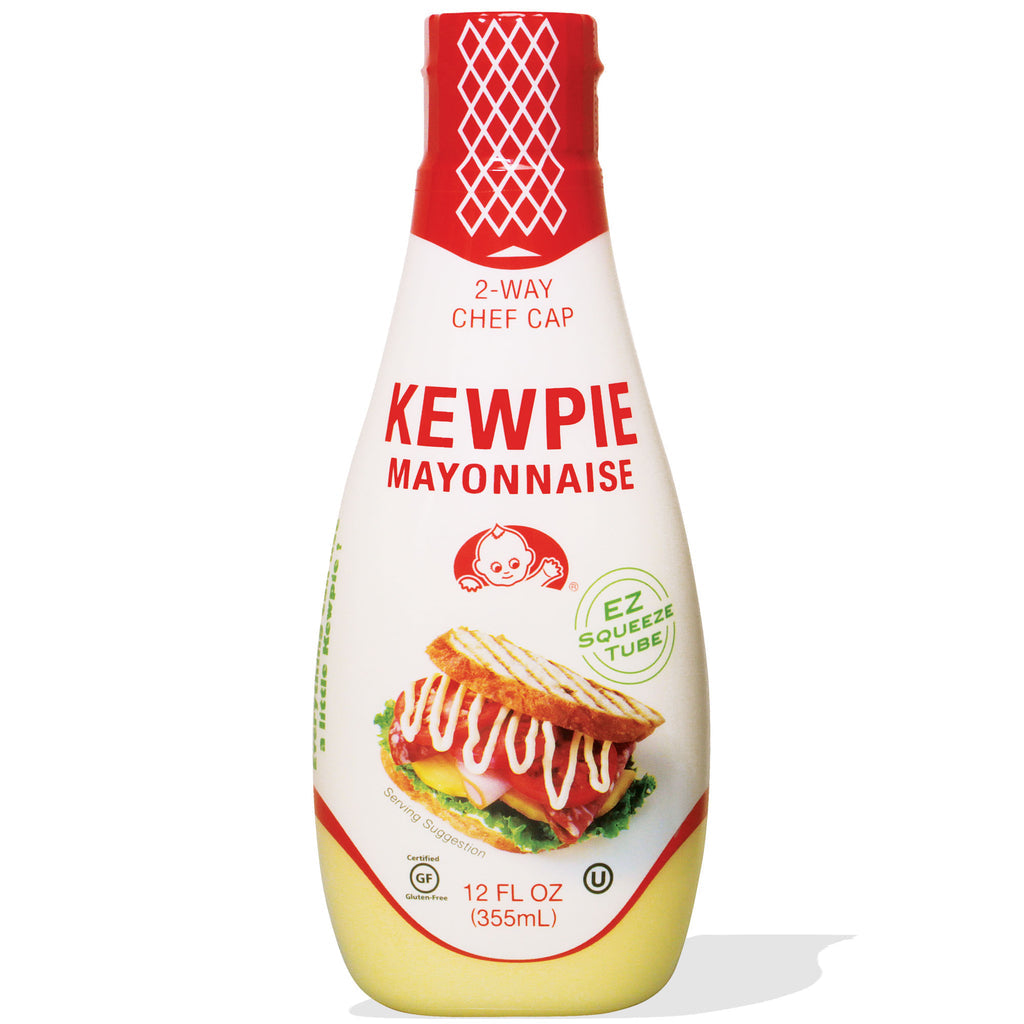 Kewpie Mayonnaise - Japanese Mayo for Sandwiches, Salads & Sushi - Rich Umami Flavor - 16.9oz Squeeze Bottle - Perfect for Home Cooking & Restaurant Use