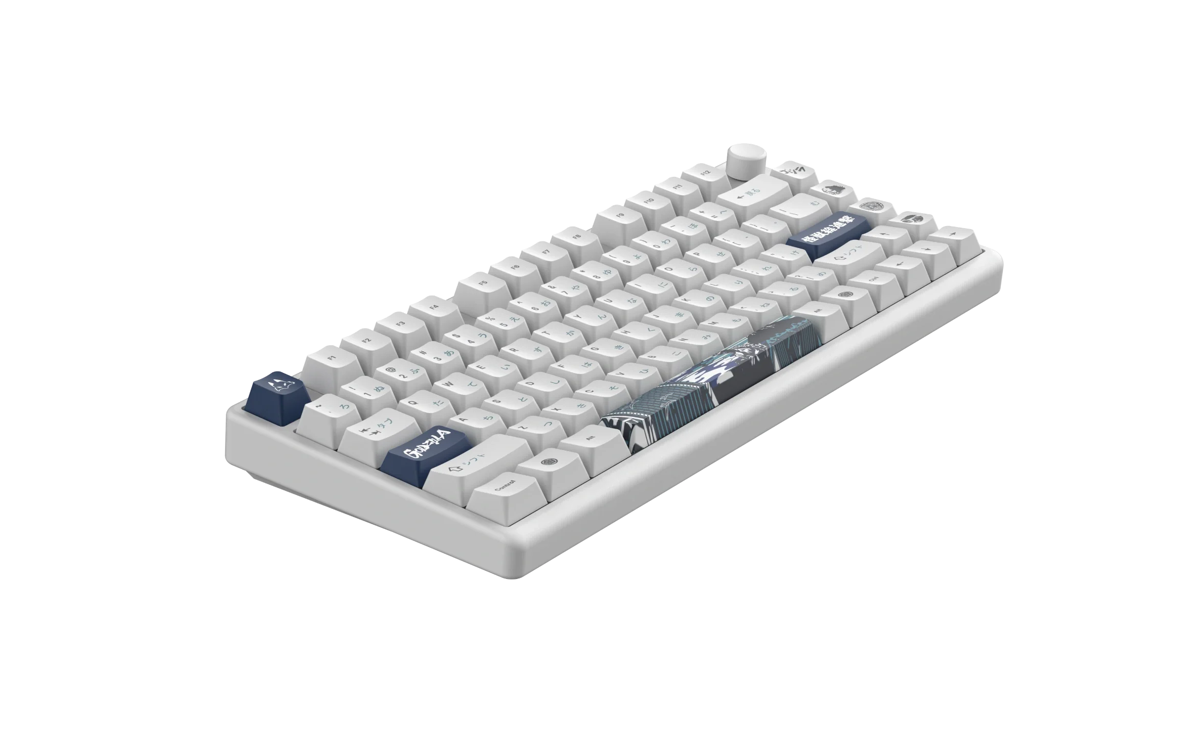 Arbiter Studio KITSUNE Polar 75 PRO Mechanical Keyboard - Godzilla Limited Edition Collection | Custom RGB Gaming Keyboard for PC & Mac | Perfect for Gaming, Typing & Office Work