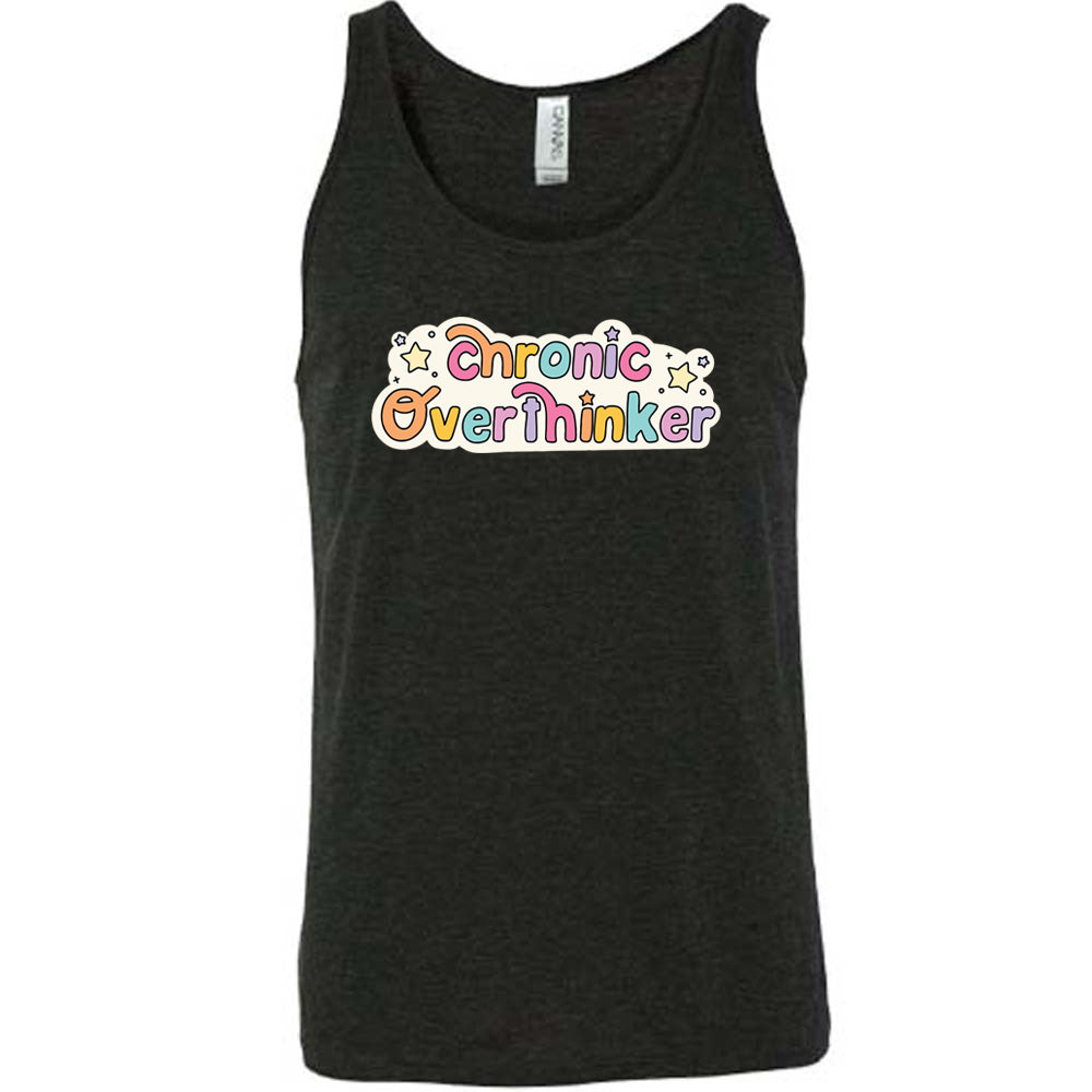 Chronic Overthinker Shirt - Unisex Funny Graphic Tee for Men & Women | Perfect Gift for Overthinkers, Anxiety Relief, Casual Wear