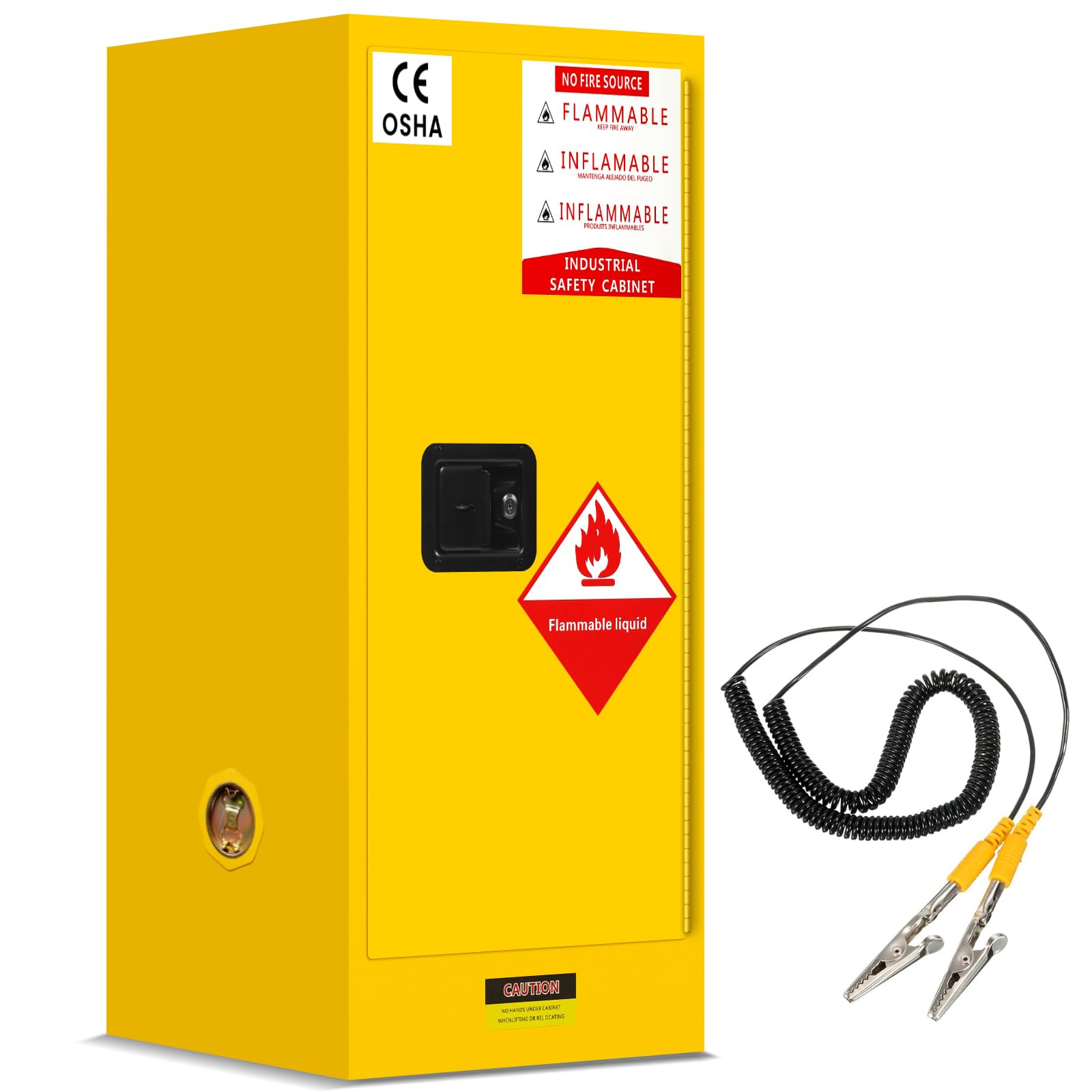 16 Gallon Flammable Storage Cabinet - 35.5