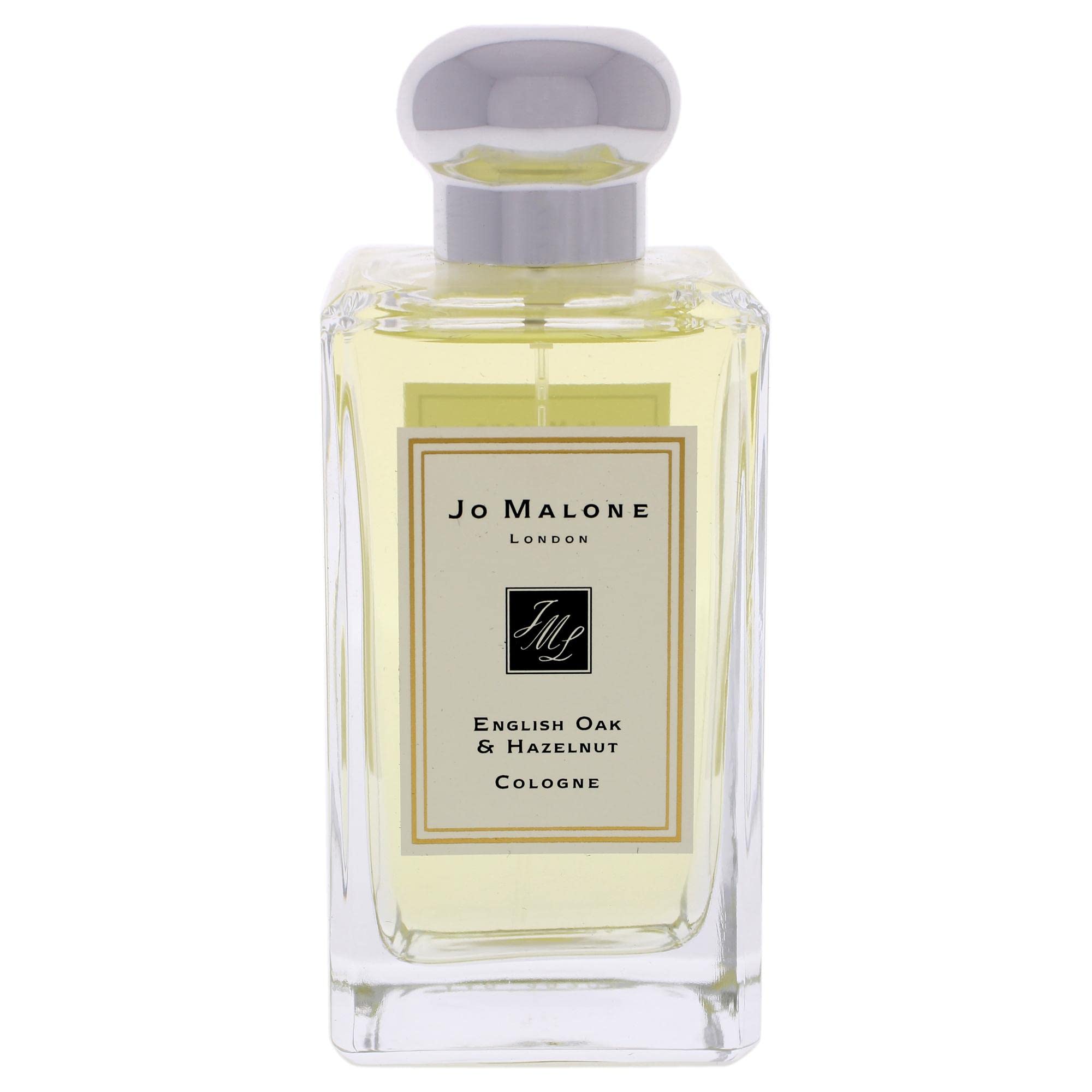 Jo Malone English Oak & Hazelnut Cologne Spray - 3.4 oz / 100ml Luxury Perfume for Men & Women | Perfect for Date Nights, Office Wear & Special Occasions