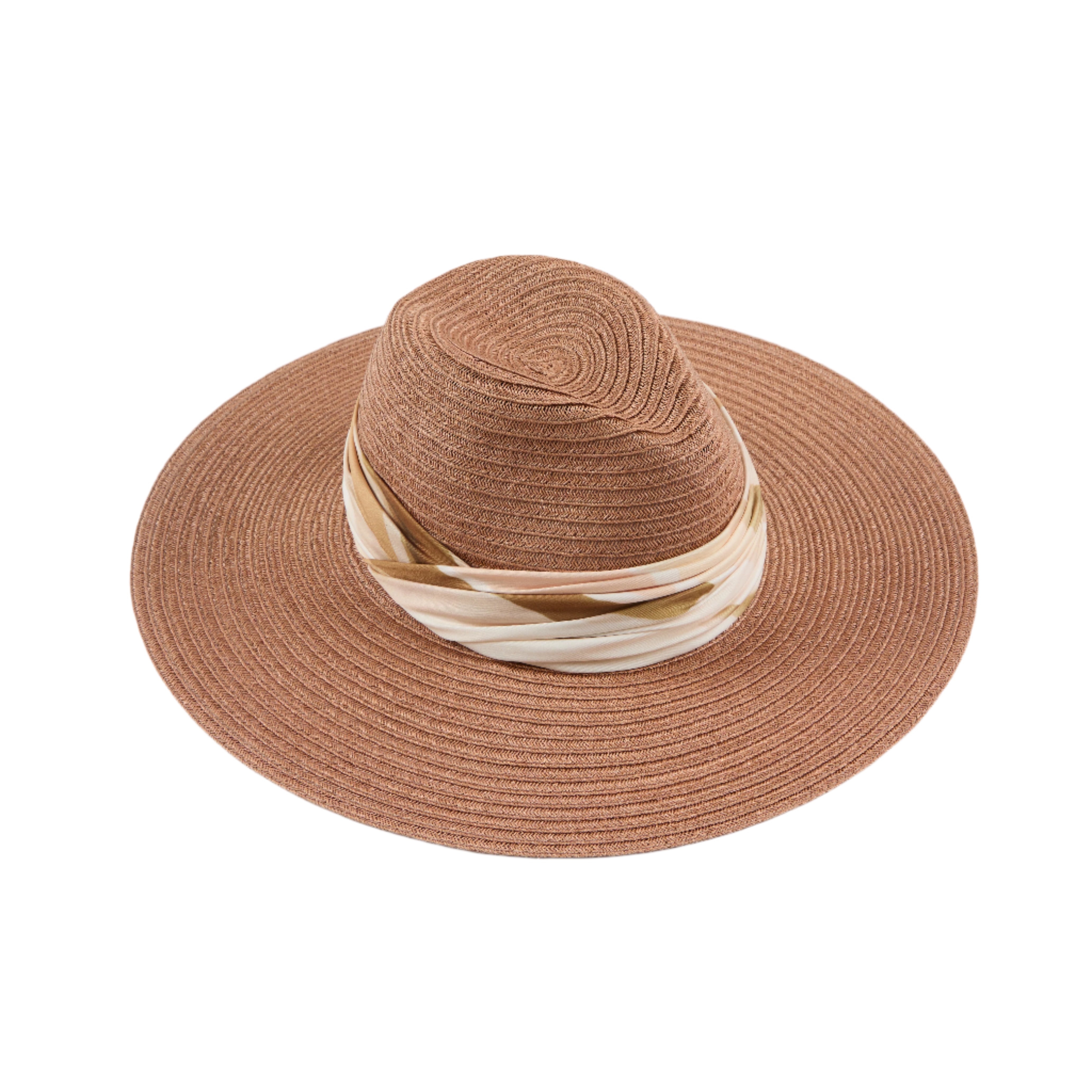 Emmanuelle Packable Hemp Fedora Hat for Women - Lightweight Travel Sun Hat for Beach, Hiking & Outdoor Adventures