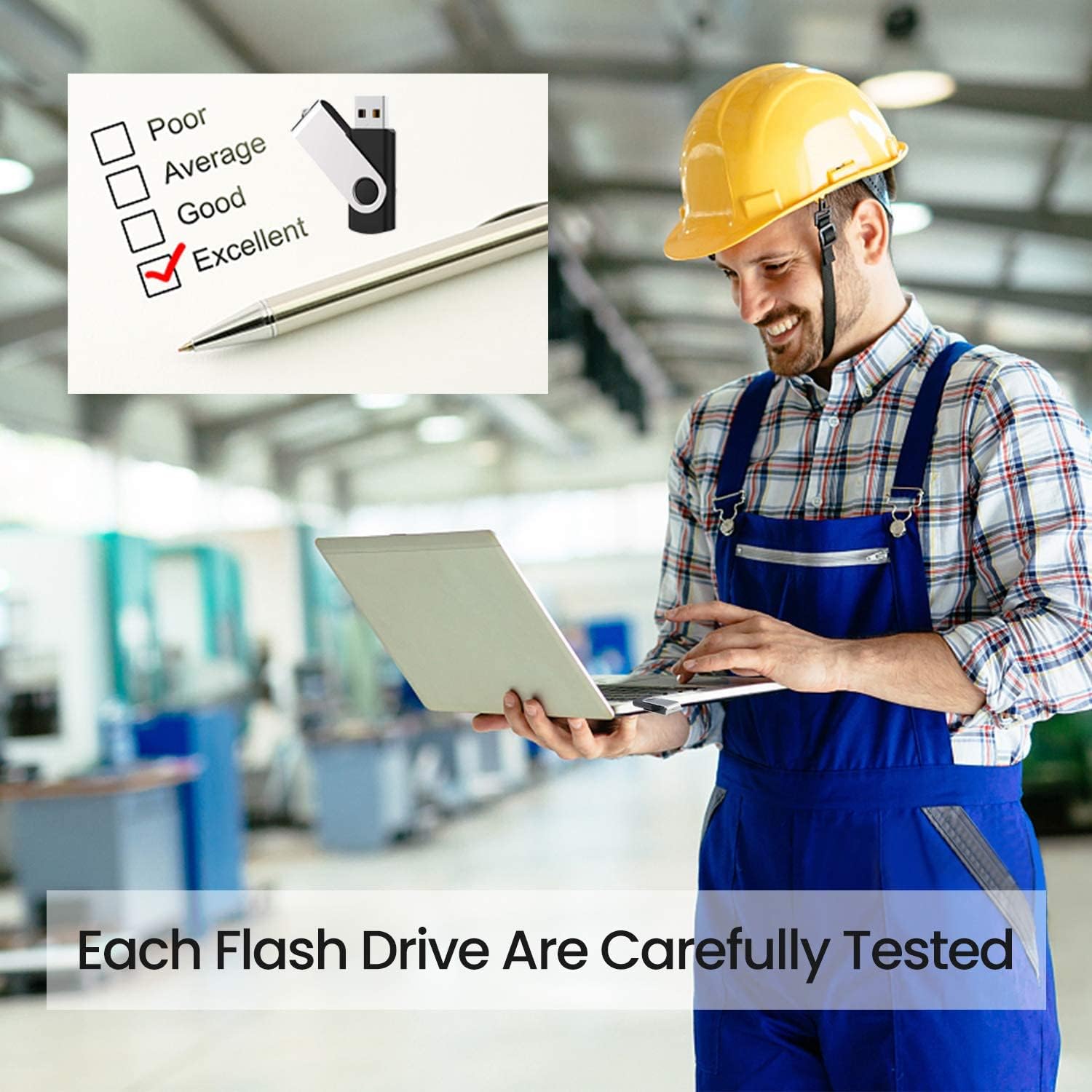 Custom USB Flash Drives 2GB 100 Pack - Personalized Bulk USB 2.0 Thumb Drives with Mixed Colors - Ideal for Promotional Gifts, Business Events & School Projects