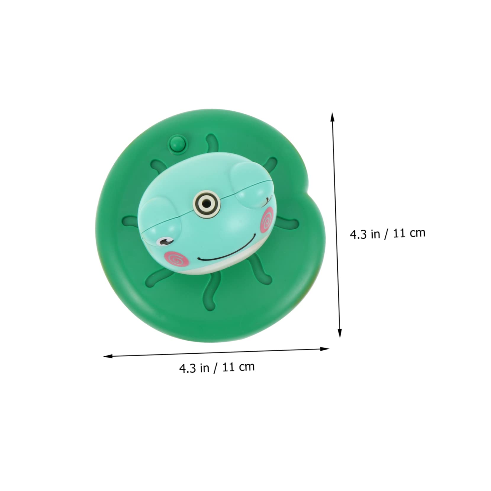 BCOATH 2 Sets Baby Frog Bath Toys - Safe Plastic Bathtub Toys for Infants & Toddlers - Fun Water Play for Kids in Tub or Pool