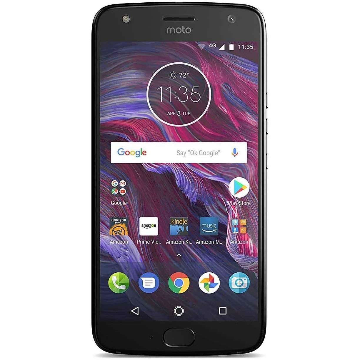 Motorola Moto X 4th Gen 32GB Unlocked Smartphone - Sterling Blue Color | Perfect for Business, Travel & Everyday Use