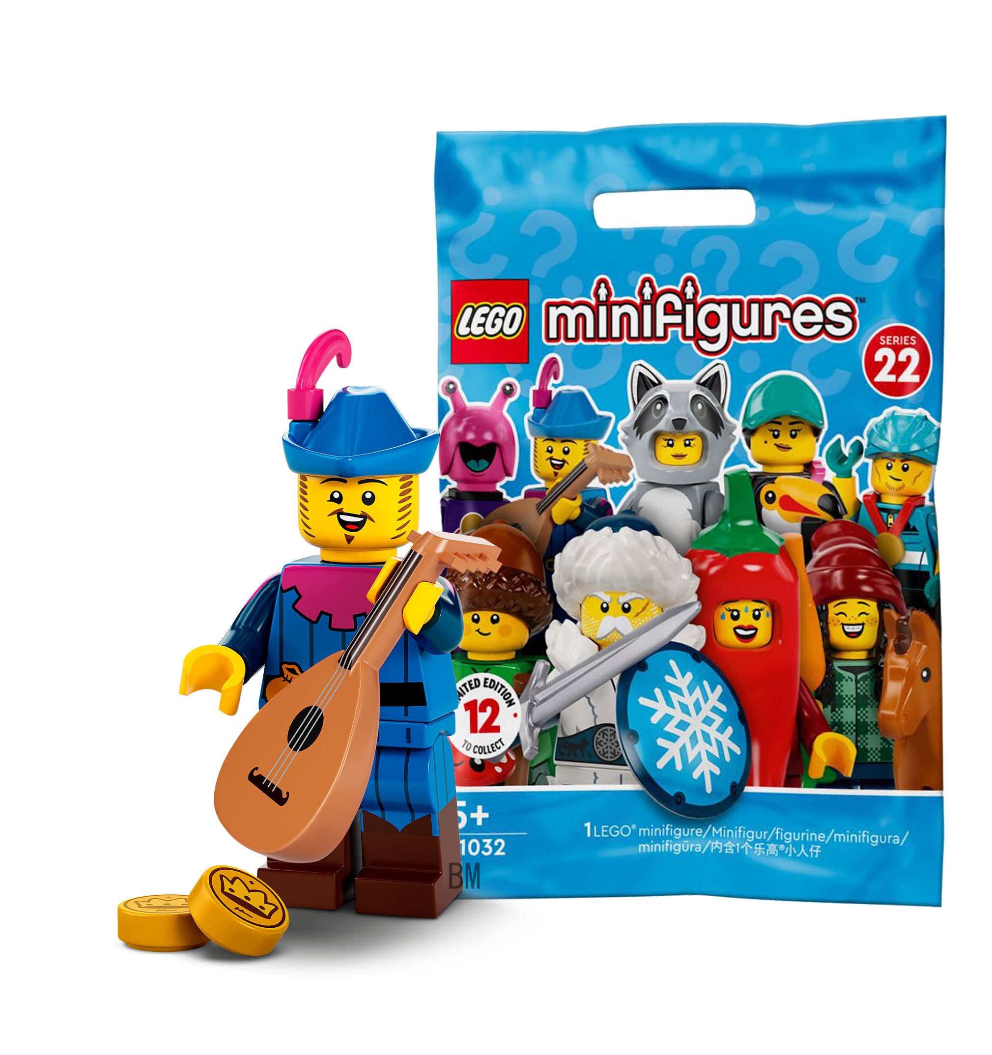 LEGO Minifigures Series 22 (71032) - 22 Unique Collectible Minifigures in Multicolor - Perfect for LEGO Fans, Collectors, and Creative Play