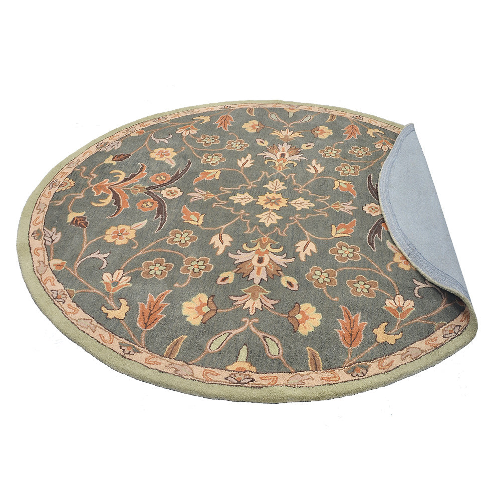Premium Dahlberg Daisy Hand Tufted Rug - Soft & Durable Wool Area Rug for Living Room, Bedroom & Nursery Decor