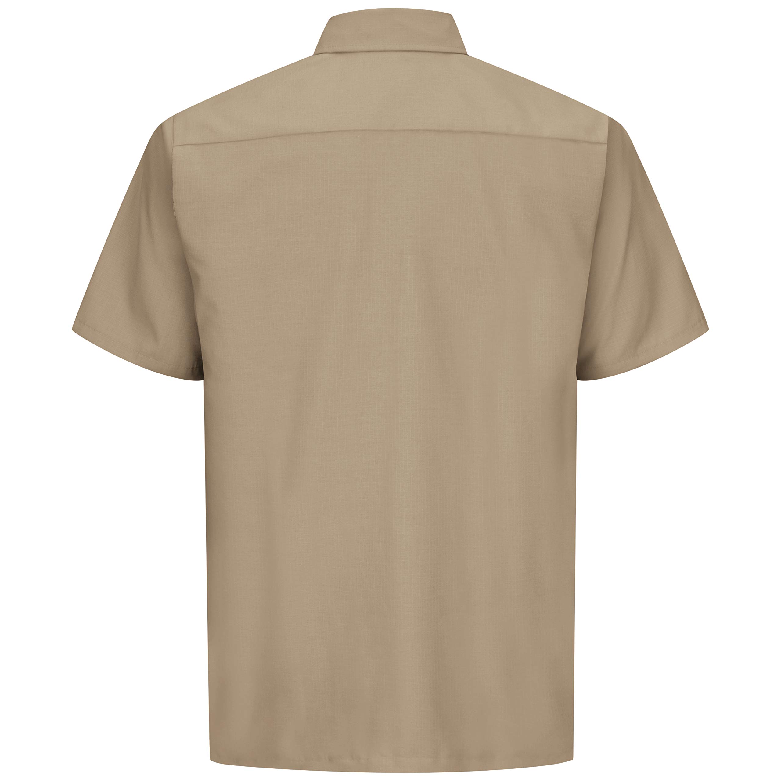 Red Kap Solid Rip Stop Shirt - Durable Workwear for Men | Comfortable & Breathable for Construction, Landscaping & Outdoor Jobs