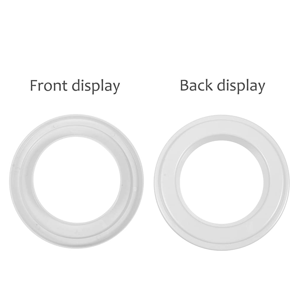 Cabilock 1pc Plastic Pizza Saucing Ring - Practical Pizza Baking Tool for Even Sauce Distribution, Dough Prep & Homemade Pizza Making - Ideal for Kitchen Bakeware, DIY Pizza & Restaurant Use