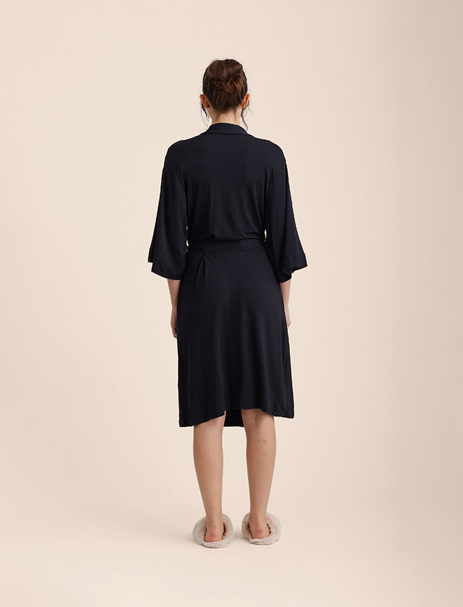 Kate Modal Soft Robe - Ultra Soft Women's Bathrobe for Spa, Lounge & Relaxation at Home | Lightweight & Breathable Sleepwear for Comfort & Luxury