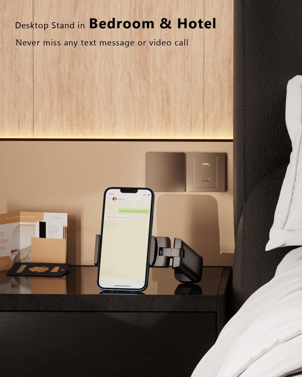 **MiiKARE Universal Airplane Phone Holder with 1/4