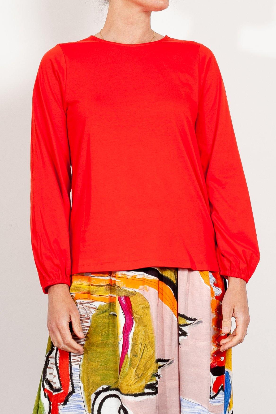 ELK Maja Women's Organic Cotton T-Shirt - Soft Breathable Eco-Friendly Casual Top for Everyday Wear & Outdoor Activities