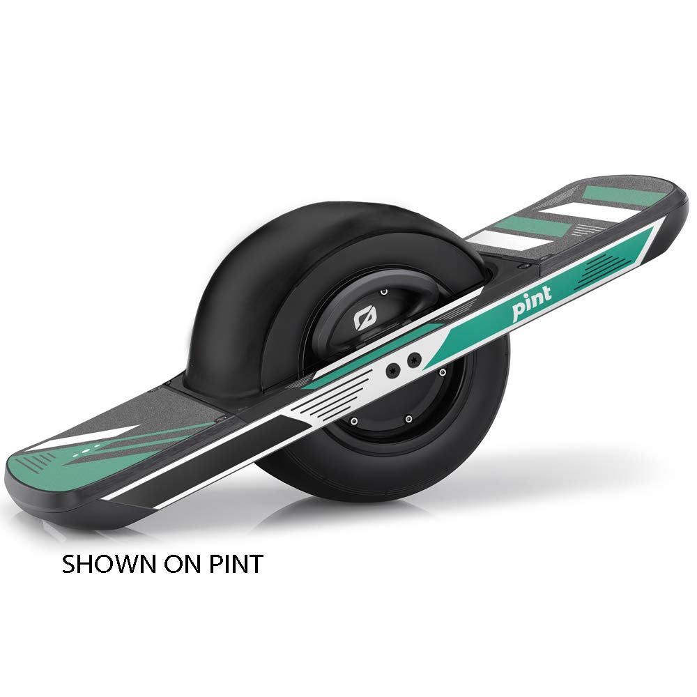 OneWheel Pint Graphics Kit - Blitz White Rail Decals & Grip Tape | Earth SURF Design by Senge Graphics | Custom Stickers for Electric Skateboard Accessories | Perfect for Street Riding & Board Personalization