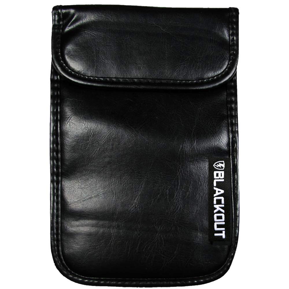 RFID Blocking Faraday Bag for Passport, Credit Cards & Phones - 7.5
