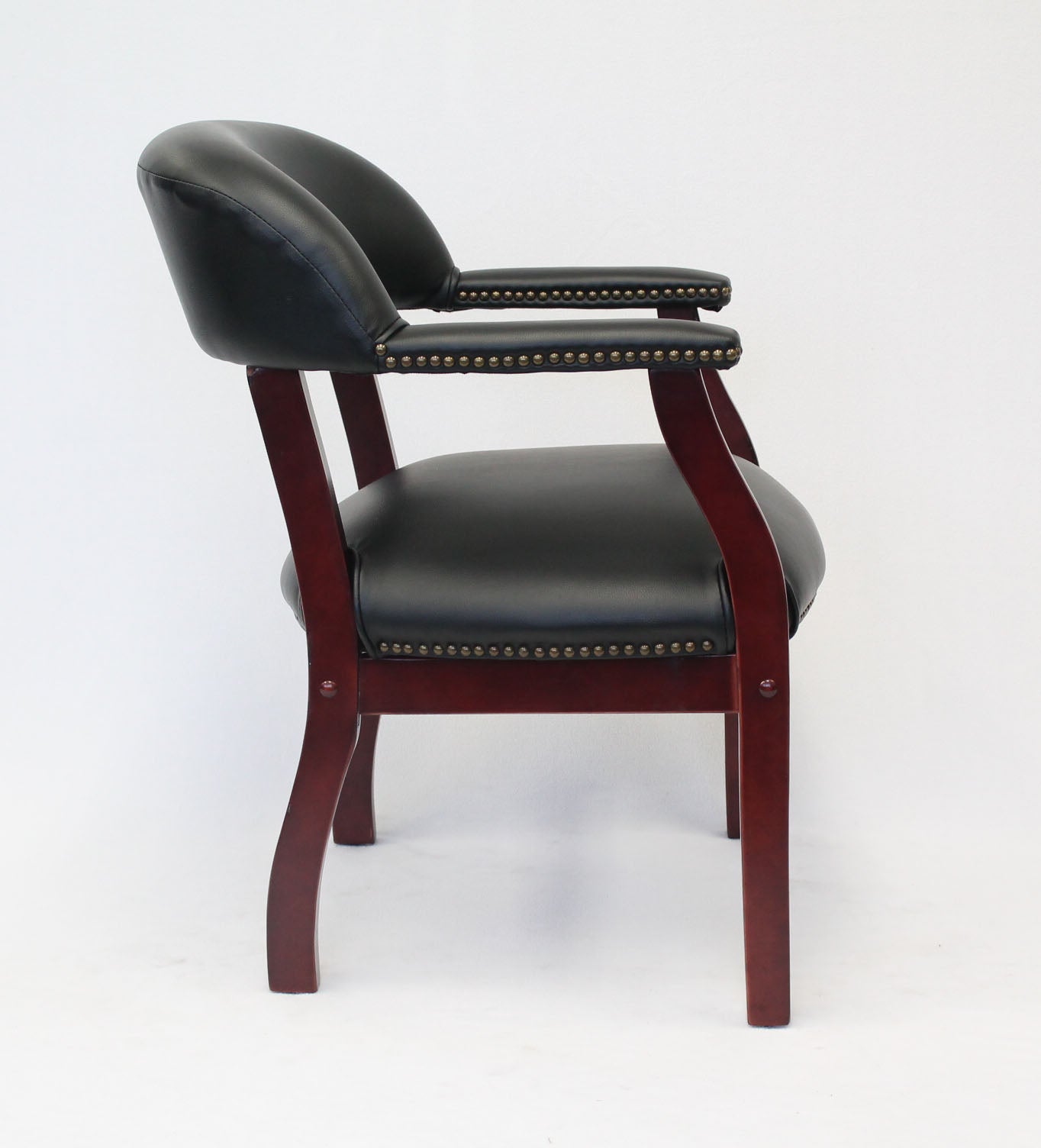 Premium Boss Captain's Guest, Accent & Dining Chair B9540 - Elegant Home Decor for Living Room, Dining Area & Office
