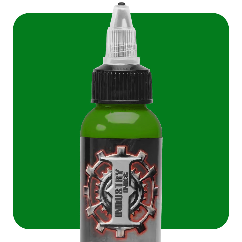 Bright Green Industrial Inks - Various Sizes Available for Printing, Labeling & Packaging Applications