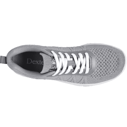 Dexter Women's Delila Grey Bowling Shoes - Lightweight & Comfortable for League Play & Casual Bowling