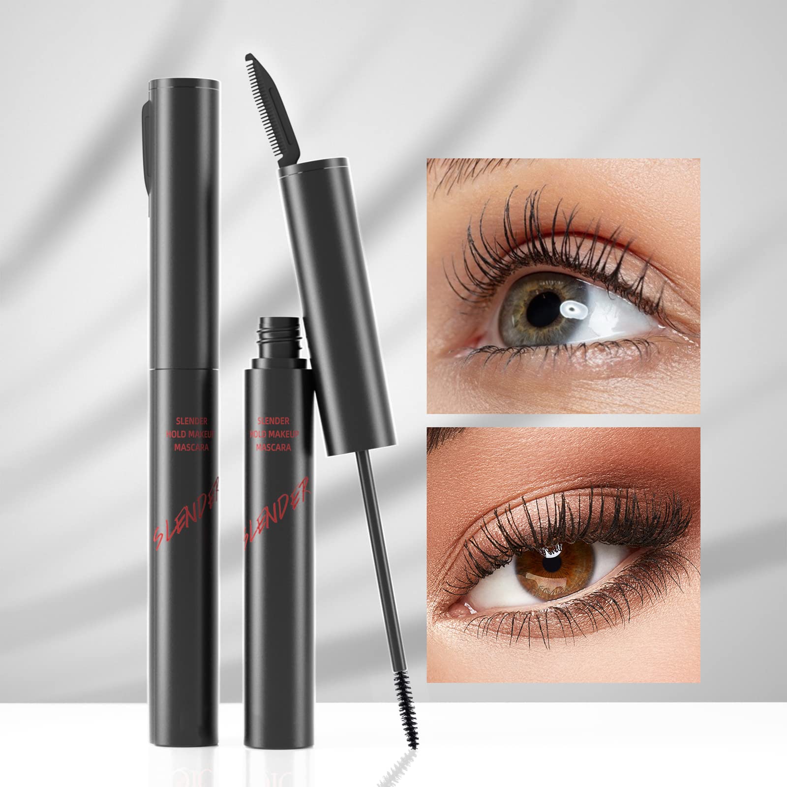 4D Silk Fiber Eyelash Mascara - Waterproof Black Mascara for Extra Long, Thick & Voluminous Lashes | No Clumping, No Smudging | Perfect for Daily Makeup, Party & Special Occasions