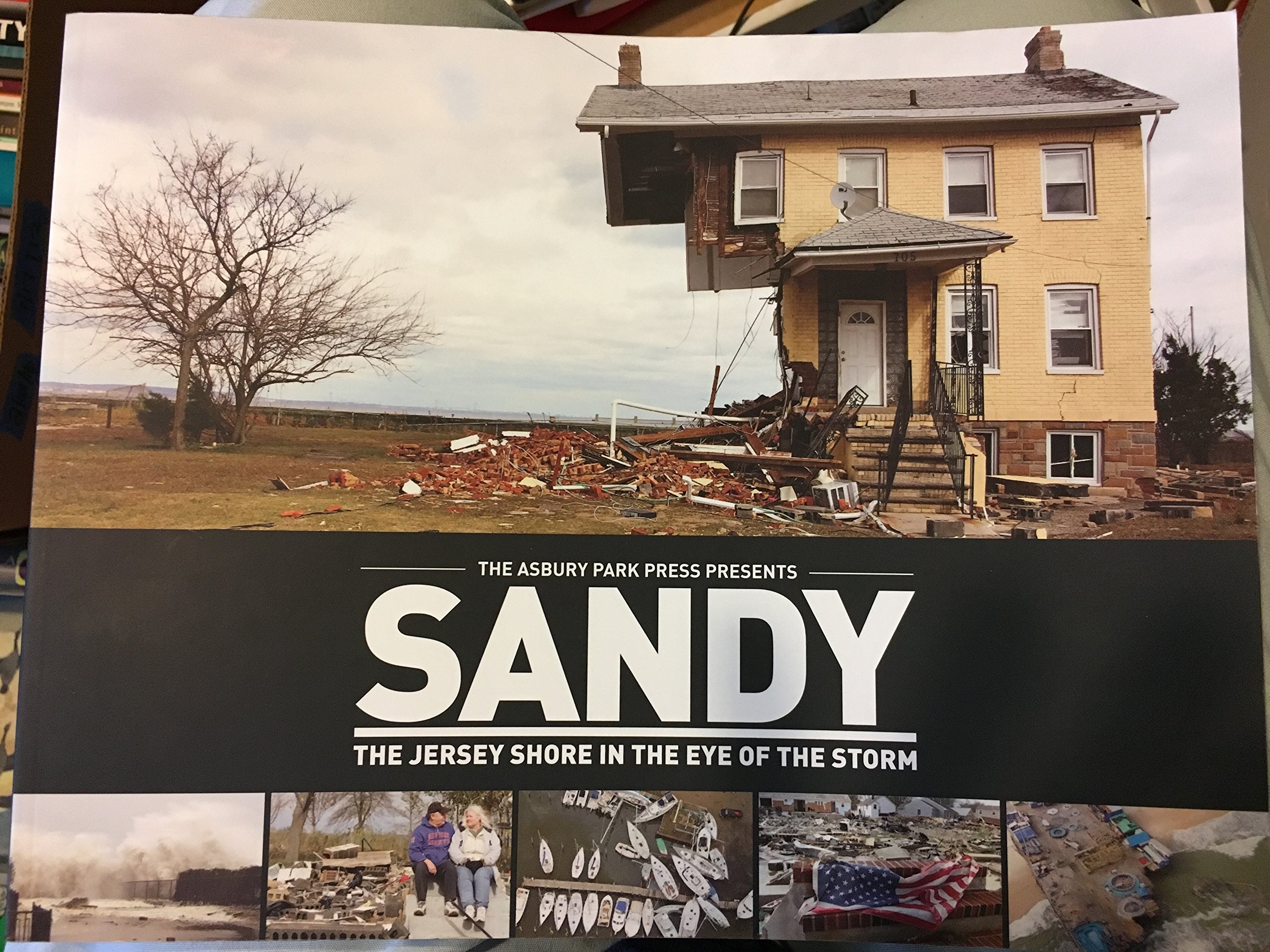 Sandy: The Jersey Shore in the Eye of the Storm - Coastal Home Decor, Beach House Wall Art, Hurricane Sandy Documentary Book - Perfect for Storm Chasers, History Buffs, and Jersey Shore Lovers