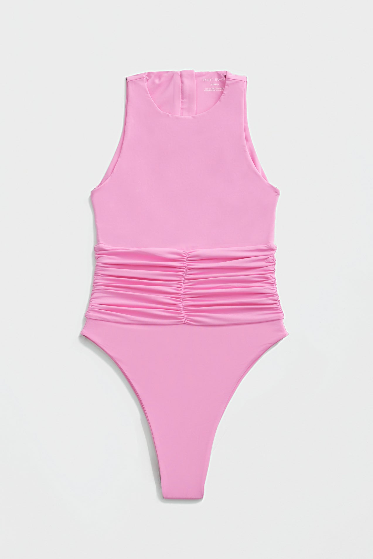 Jace One Piece Moderate Coverage Bubblegum Swimsuit - Sexy Bikini for Women, Beach & Pool Party Wear