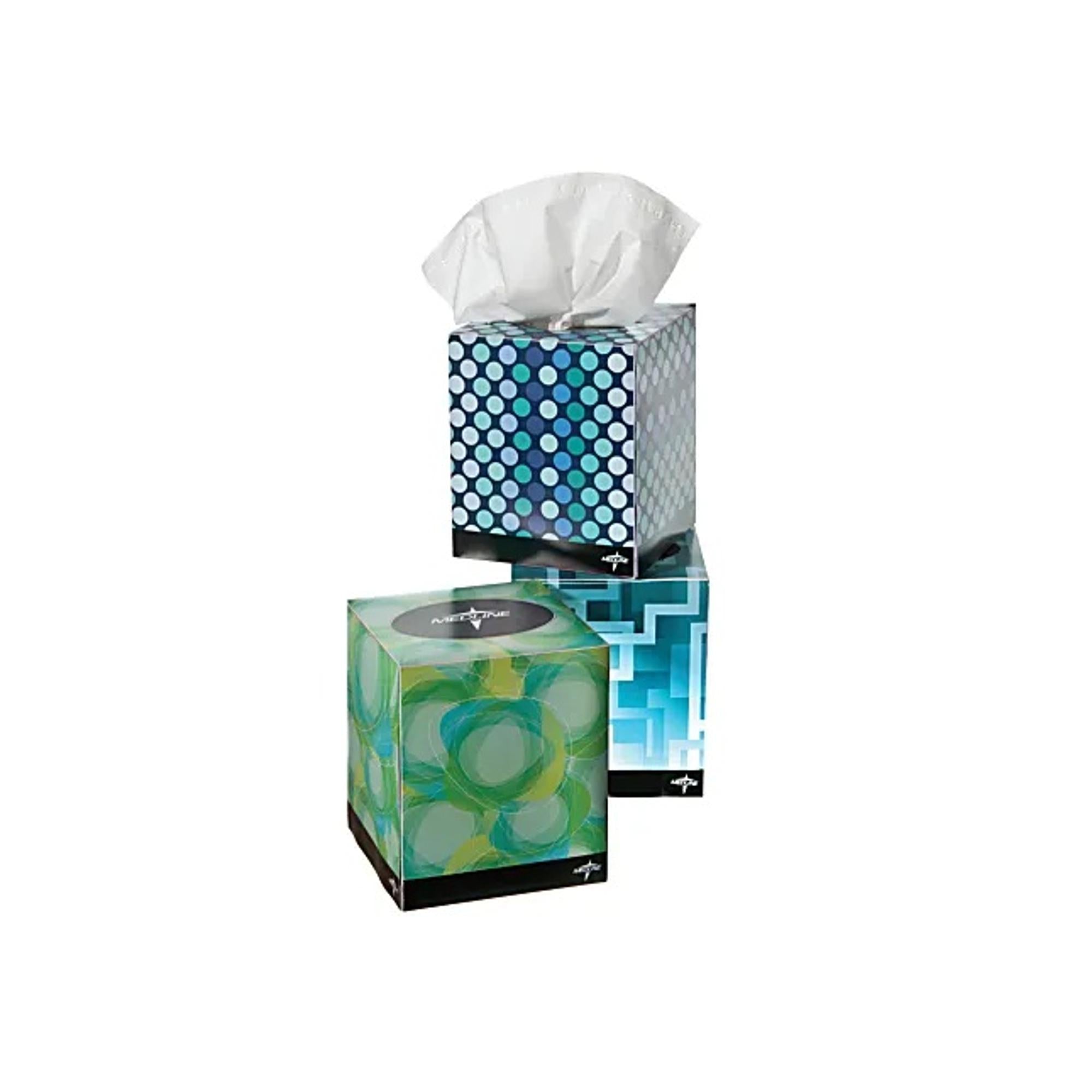Premium Soft Facial Tissues - 2-Ply Square Box Tissues for Home, Office & Travel | Gentle on Skin, Allergy-Friendly | Ideal for Colds, Makeup Removal & Everyday Use