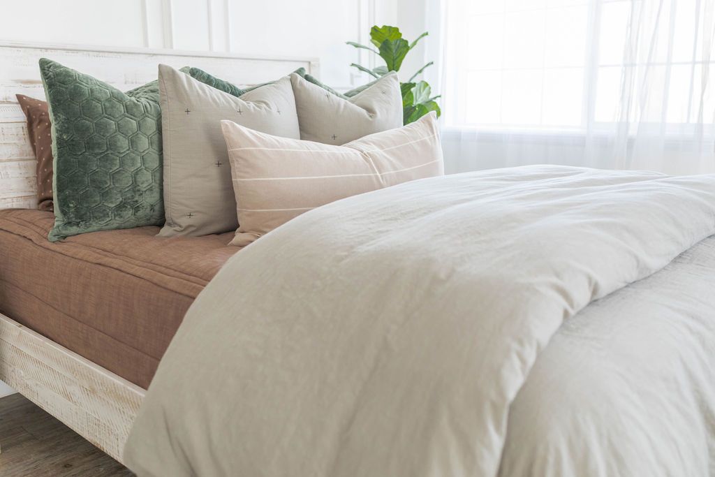 Luxury Kensington Duvet Cover Set - Soft & Breathable 100% Cotton Bedding - Perfect for Master Bedroom, Guest Room & Hotel Decor