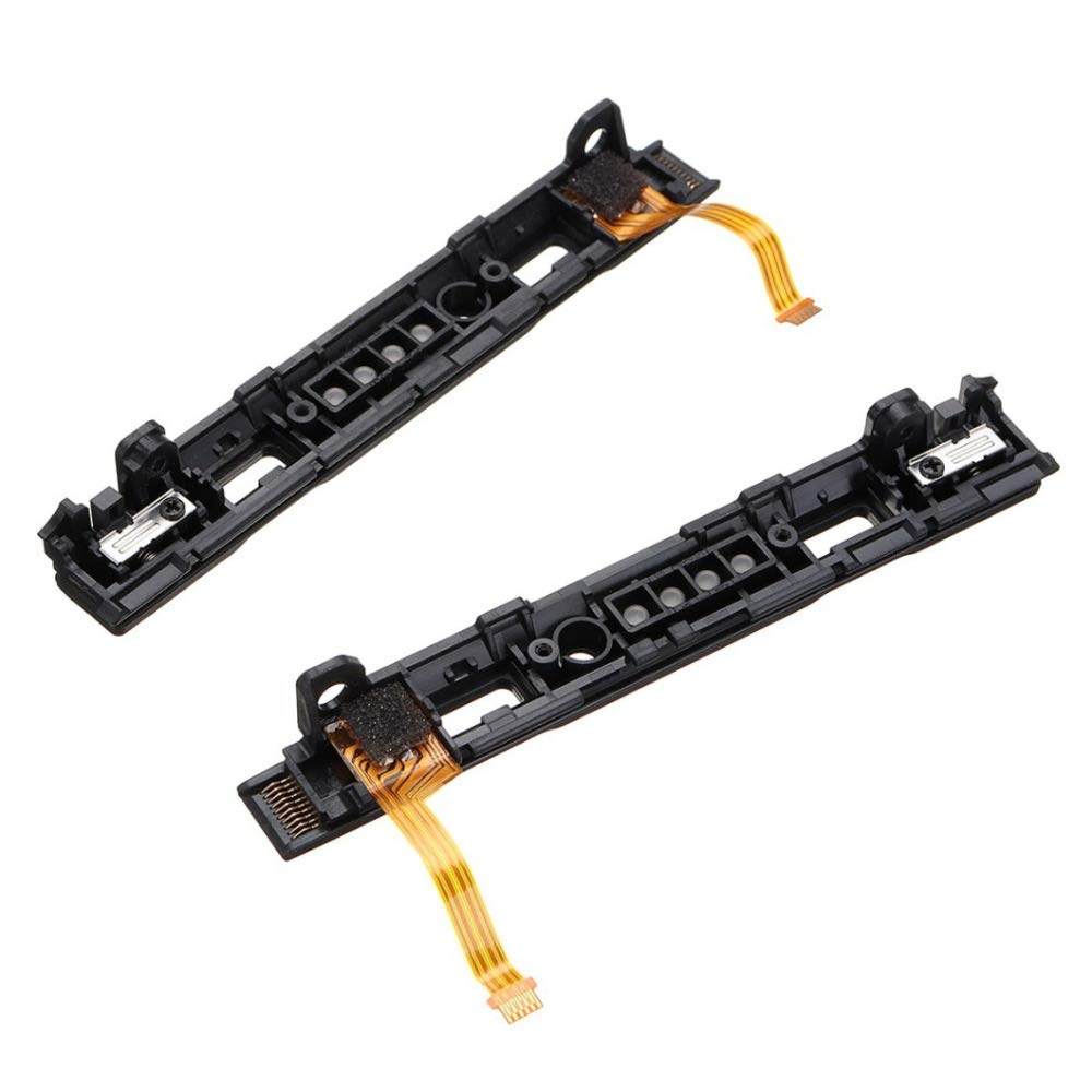 Original Title: Left Right Slide Rail Replacement Slider Rail with Sensor Flex Cable for Nintendo Switch Joy Con Controller L R Switch Middle Button Holder   Optimized Title: Nintendo Switch Joy-Con Left/Right Slide Rail Replacement with Sensor Flex Cable - Compatible with L/R Controllers & Middle Button Holder - Perfect for DIY Repairs & Controller Maintenance