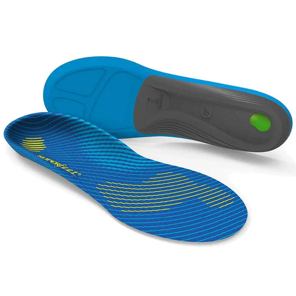 Superfeet Run Support Insoles - Medium Arch for Men & Women - Perfect for Running, Walking & Standing All Day - Comfort & Pain Relief for Athletes & Workers