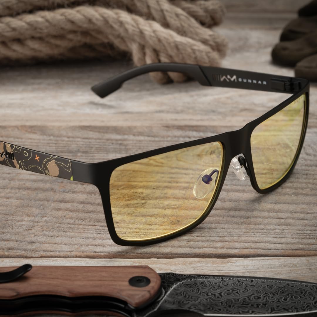 Gunnar Official Call of Duty Gaming Glasses - Blue Light Blocking Computer Glasses with Patented Lens Technology for Gamers & Digital Eye Strain Relief | Perfect for Esports, Late-Night Gaming & Office Work