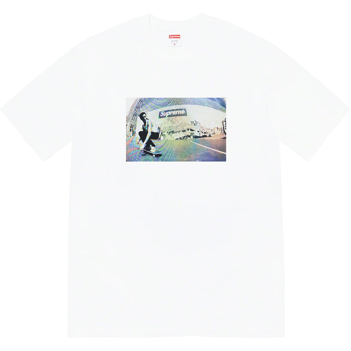 Supreme Dylan T-Shirt - White Cotton Short Sleeve Tee for Men | Streetwear Fashion & Casual Wear | Perfect for Daily Outfits, Concerts, and Urban Style