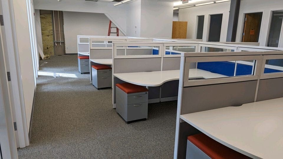 High-Quality Used Steelcase Cubicles for Office & Workspace - Durable & Affordable Office Partitions