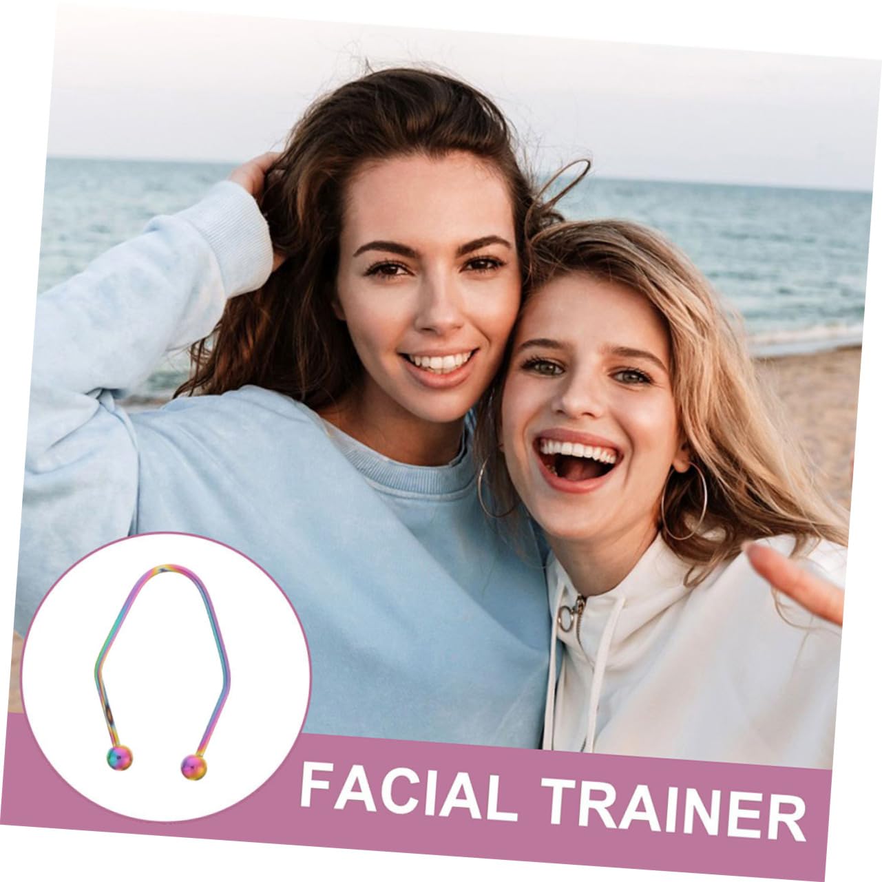 Natural Dimple Maker for Women - Facial Dimples Creator & Smile Trainer | Create Beautiful Cheek Dimples for Selfies, Makeup Looks & Confidence Boost