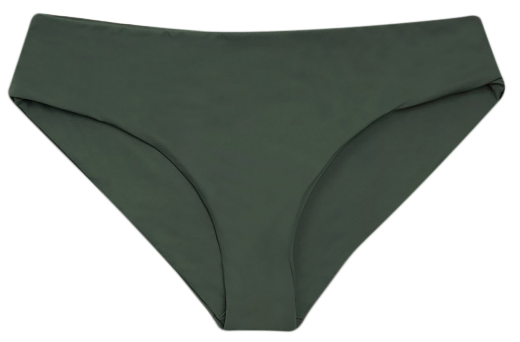 ToBeInStyle Women's Seamless Moderate Coverage Bikini Bottom - Comfortable Swimwear for Beach, Pool & Vacation | High Waisted & Tummy Control Design