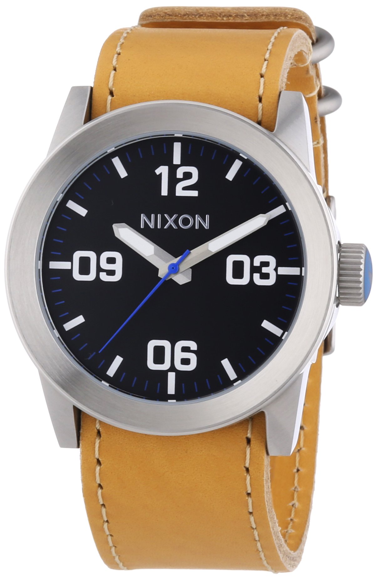 Nixon Private Watch - One Size, Natural Black - Stylish Men's & Women's Casual & Dress Watch for Everyday Wear