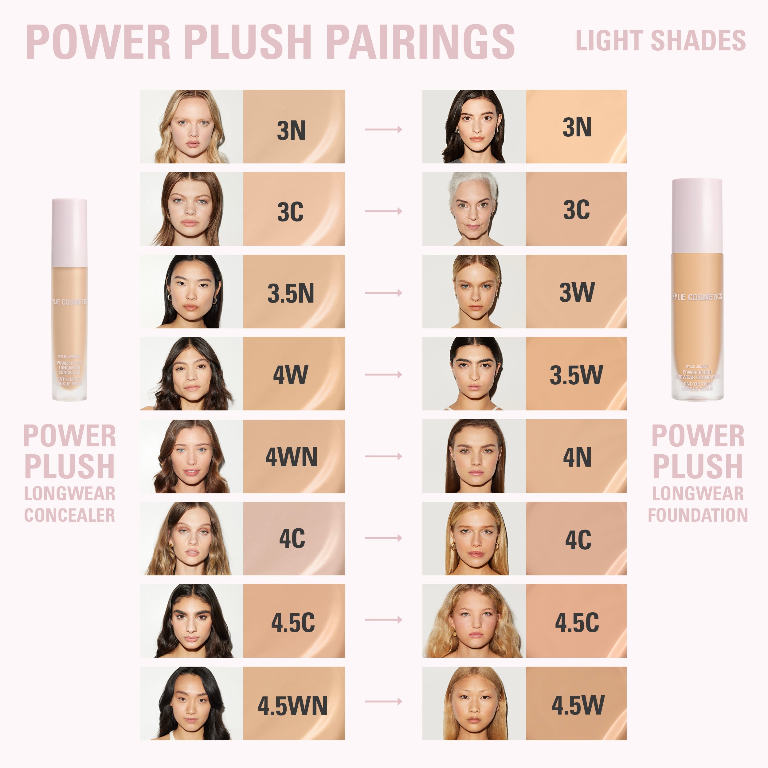 Long-Lasting Power Plush Foundation - Full Coverage, Matte Finish for All-Day Wear - Perfect for Daily Makeup, Special Events & Photo Shoots