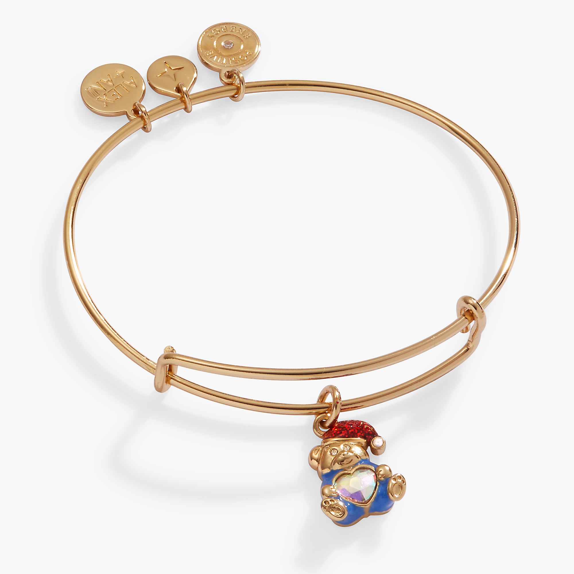 Christmas Bear Charm Bracelet for Women - Cute Holiday Jewelry Gift for Christmas, Birthday, Party & Special Occasions