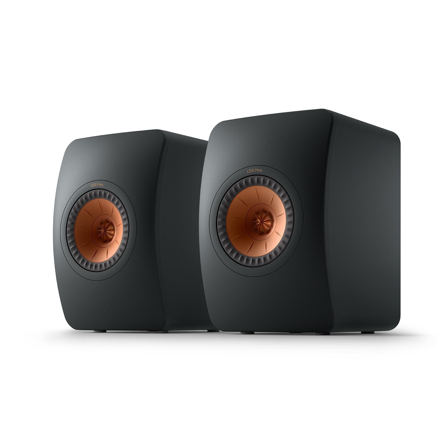 KEF LS50 Meta HiFi Bookshelf Speakers - Premium Audiophile Sound for Home Theater & Music Listening | Perfect for Studios, Living Rooms & Gaming Setups