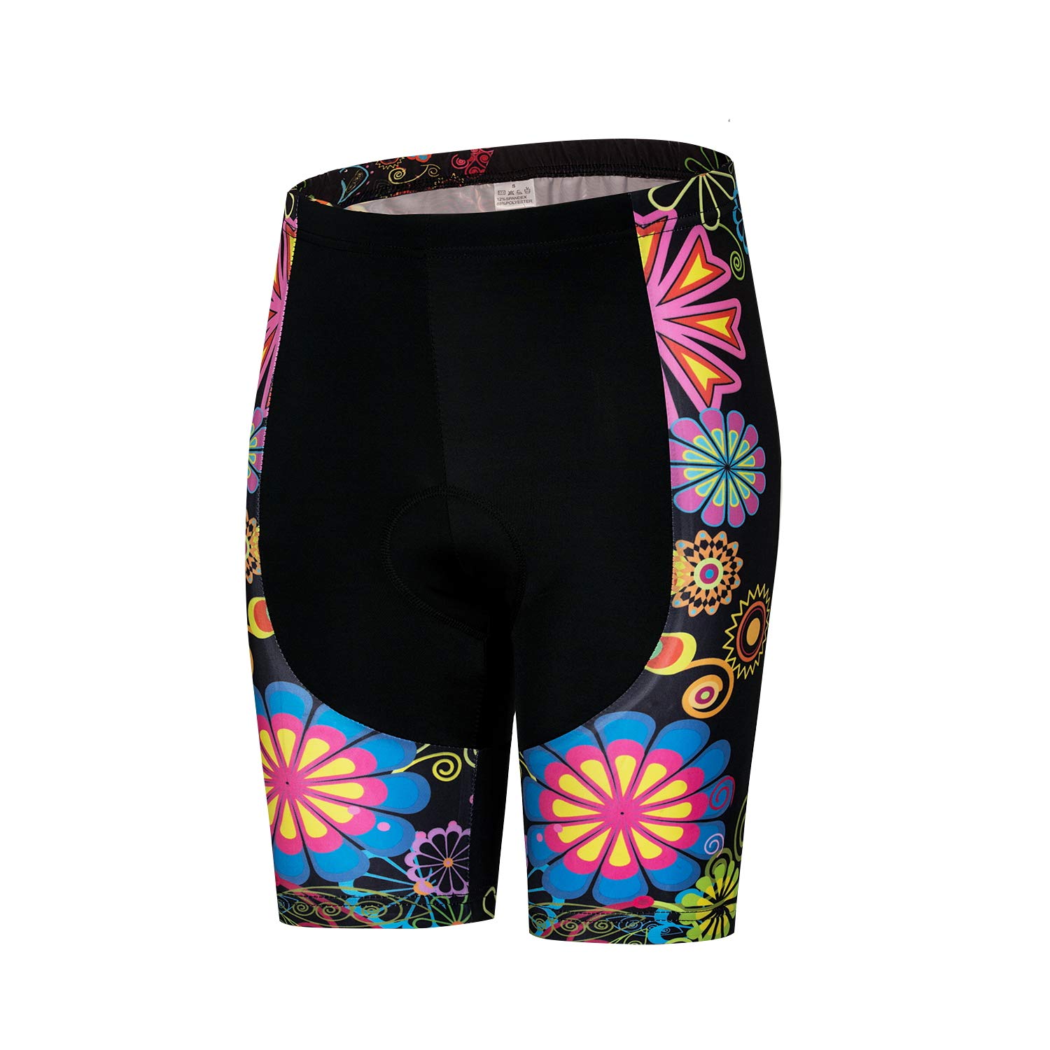 JPOJPO Women's Bike Shorts - Gel Padded Cycling Shorts for Women | Comfortable & Breathable for Road Biking, Spinning & Outdoor Sports