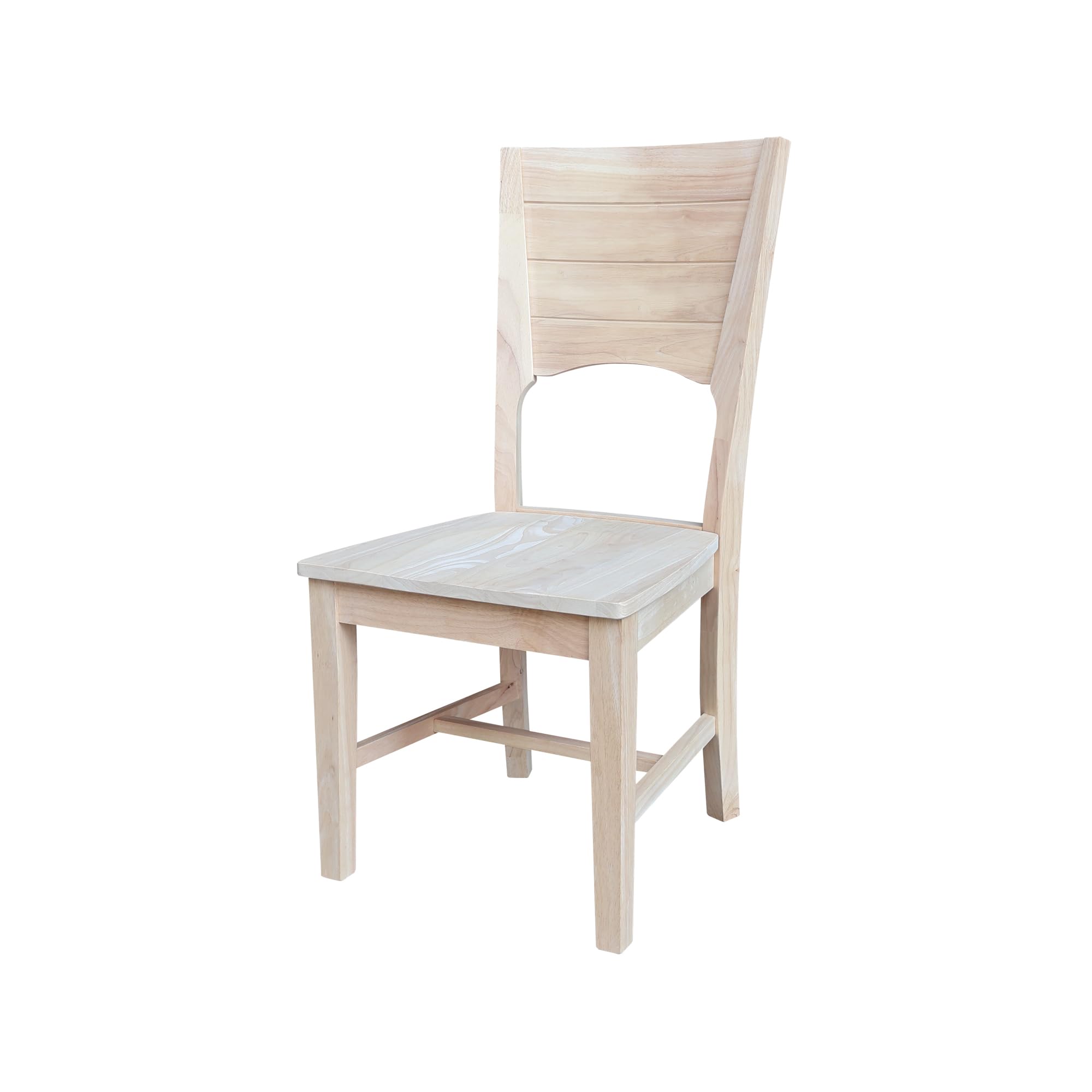 IC International Concepts Canyon Set of 2 Brown Dining Chairs - Modern Kitchen & Dining Room Furniture for Home Decor