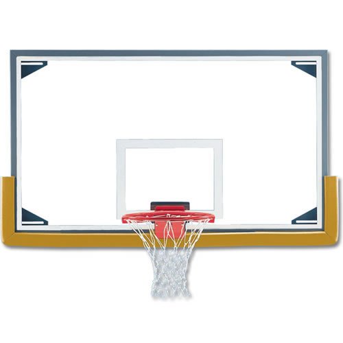 Gared High School Gym Basketball Backboard Package - Durable & Regulation Size for Indoor & Outdoor Courts - Perfect for Training, Games, and School Gymnasiums