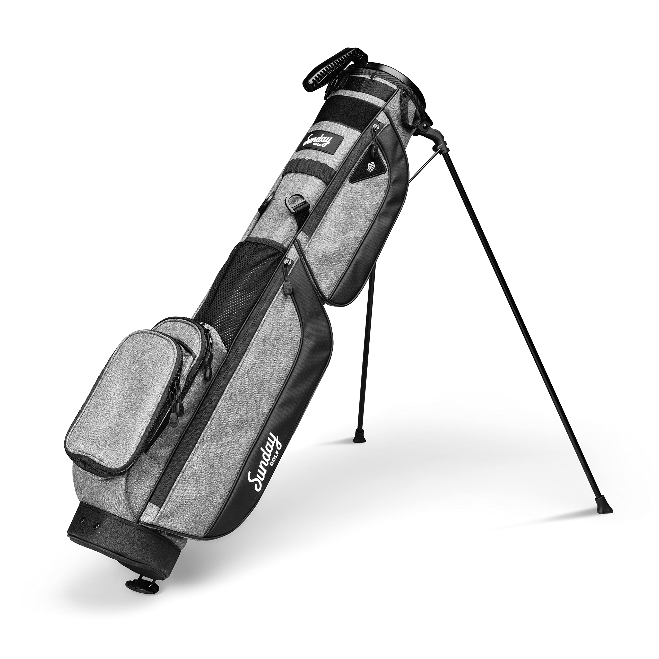 Sunday Golf Loma XL Bag - Ultra Lightweight 3.4lbs Golf Stand Bag with Adjustable Strap & Auto-Open Stand - Perfect for Driving Range, Par 3 Courses & Executive Golf - Ideal for Practice, Travel & Quick Rounds