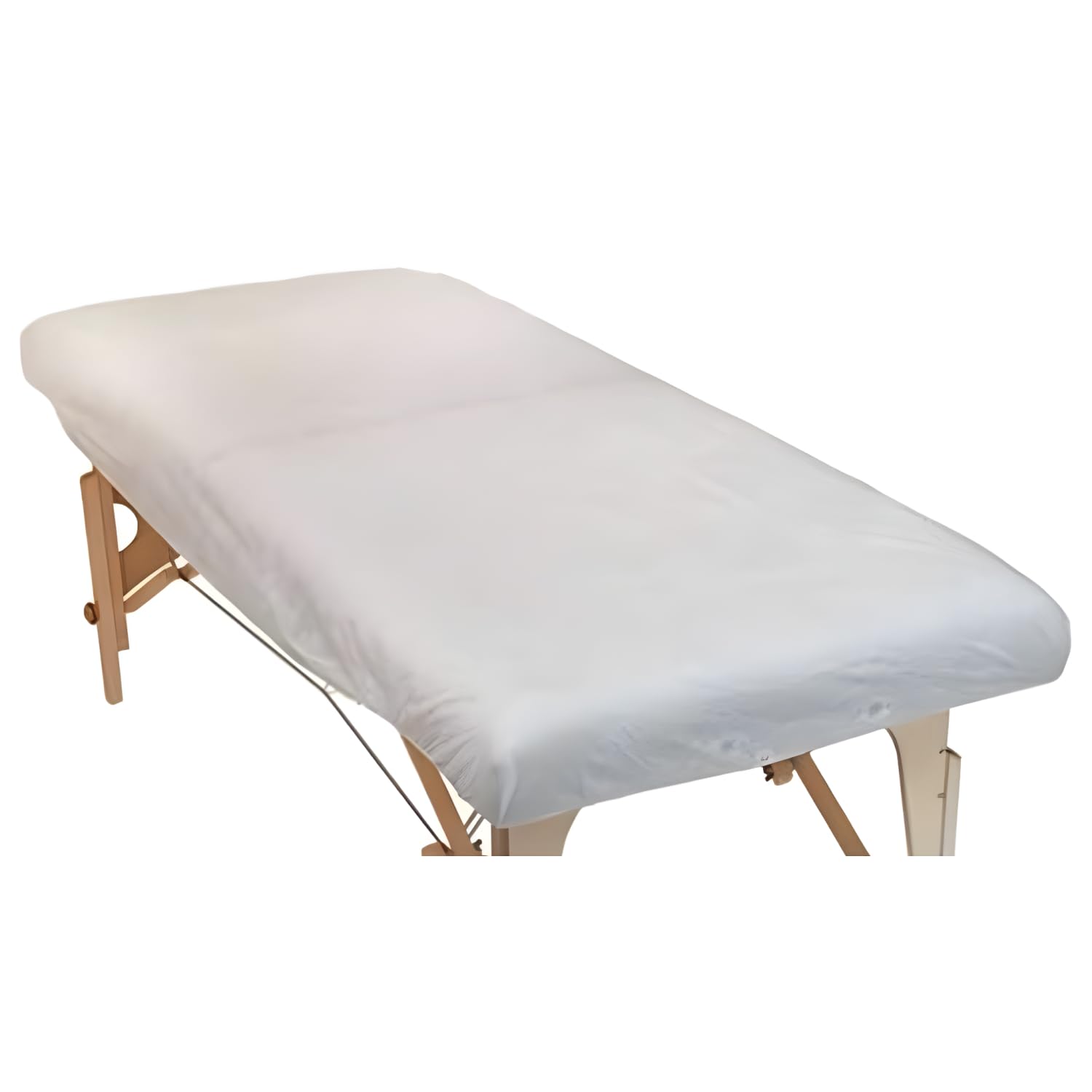 Disposable Fitted Bed Sheets for Massage Tables & Facial Chairs - 100 Pack, Paper Table Cover Alternative - Fits Most Standard Treatment Beds | Perfect for Spas, Salons & Medical Clinics - Hygienic Single-Use Protection
