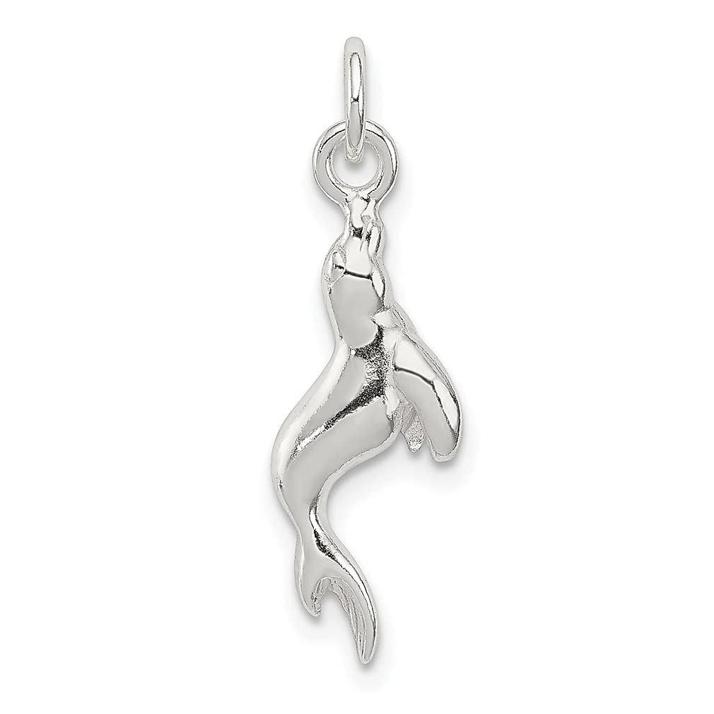 925 Silver Fish Charm Necklace - Sea Life Jewelry for Women - Perfect Gift for Her