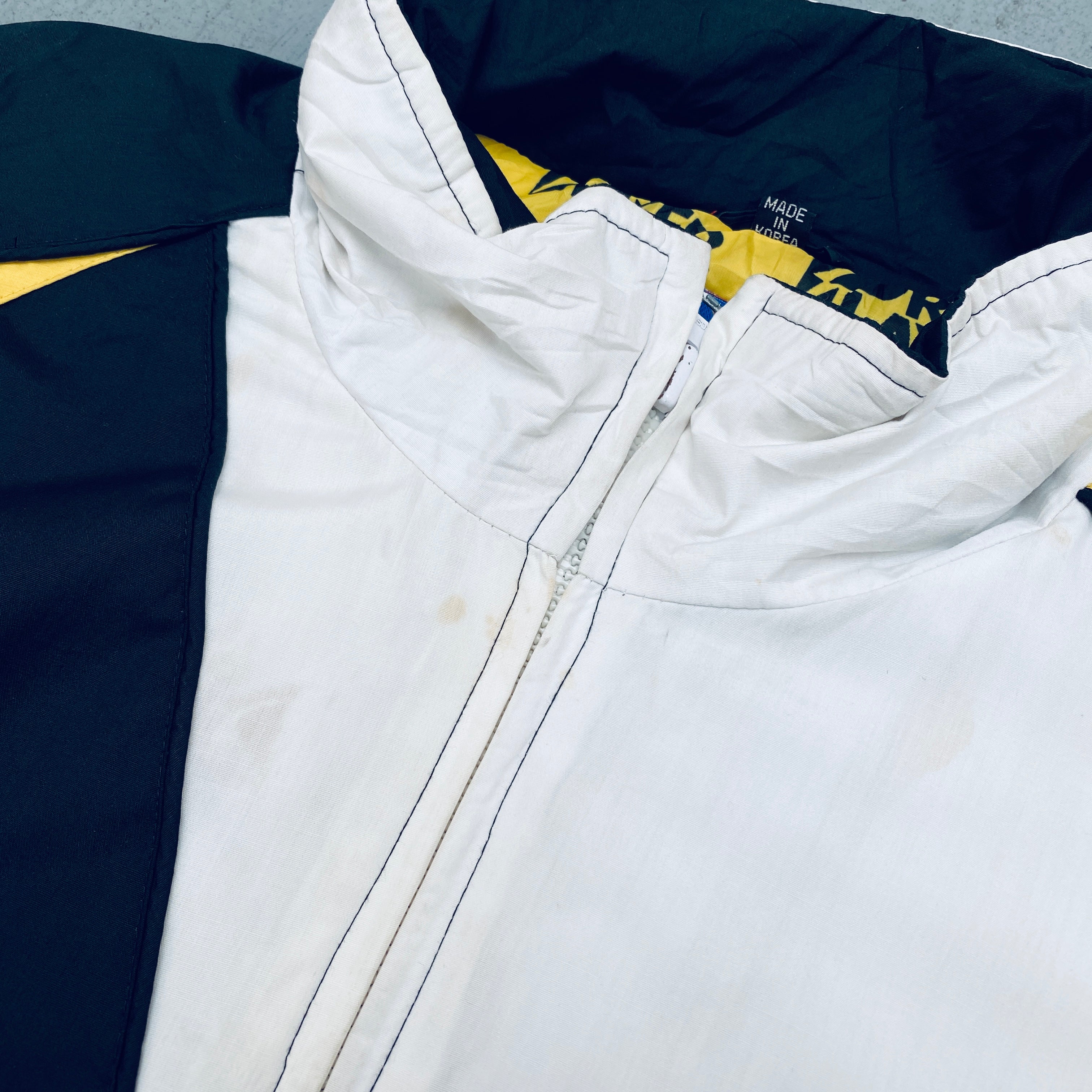 Pittsburgh Steelers 1990s Pro Player Full-Zip Jacket XL - Vintage NFL Football Fan Gear for Game Day & Casual Wear