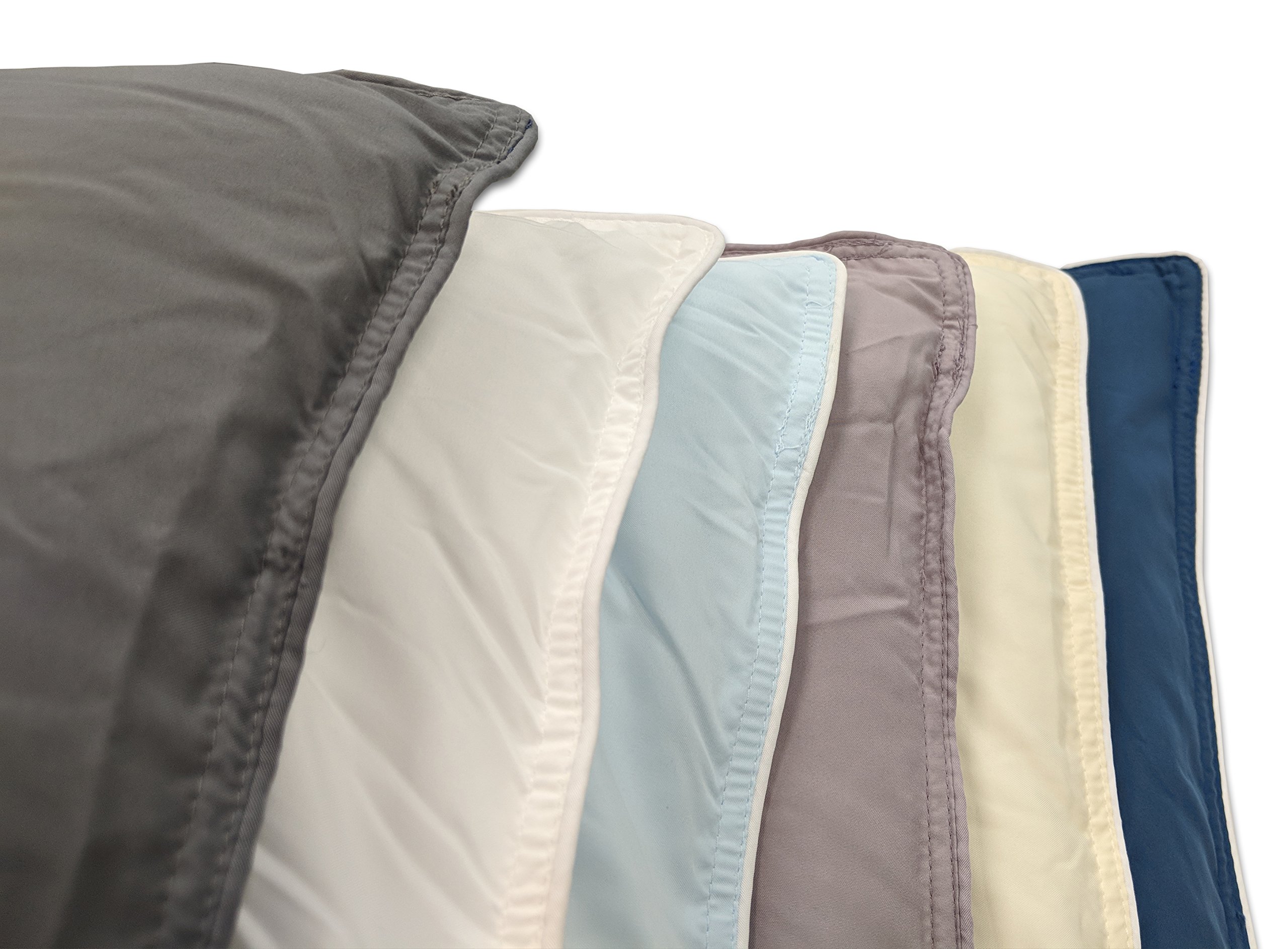 Pillowtex 3-Piece All Season Comforter Set with Matching Pillow Shams - Twin/Twin XL Size Soft Cream Bedding for Cozy Sleep & Guest Room Decor