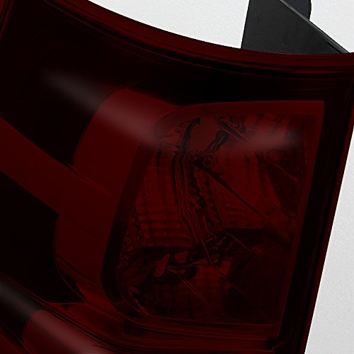 AKKON Dark Red LED Tail Lights Brake Lamps Replacement Pair for Chevy Tahoe Suburban 1500 2500 - Upgrade Your Truck's Style & Safety at Night